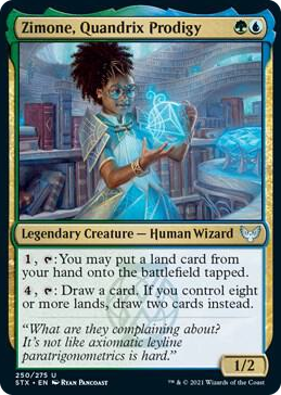 0250 Zimone, Quandrix Prodigy U Strixhaven: School of Mages