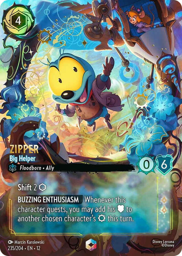 0235 Zipper - Big Helper (Enchanted) Enchanted Wilds Unknown