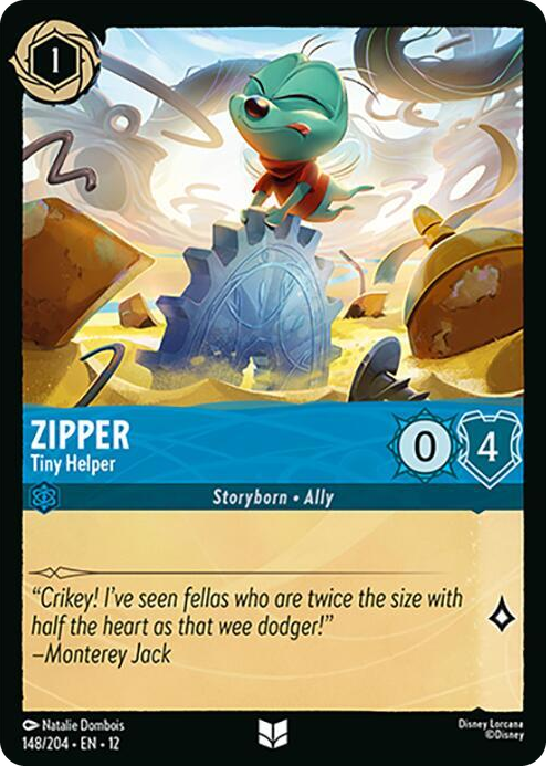 0148 Zipper - Tiny Helper Uncommon Wilds Unknown