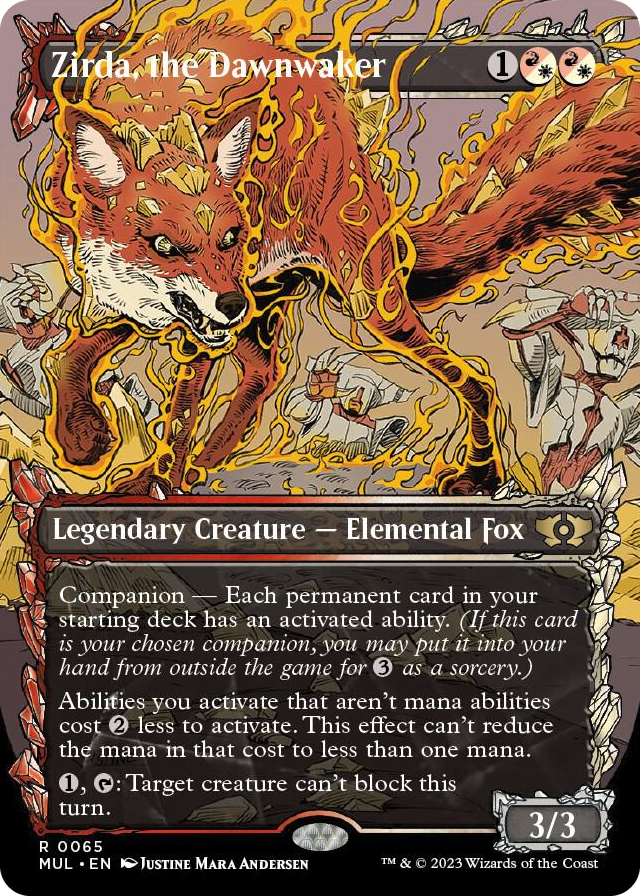 Zirda, the Dawnwaker #65 R - March of the Machine: Multiverse Legends Pokemon card