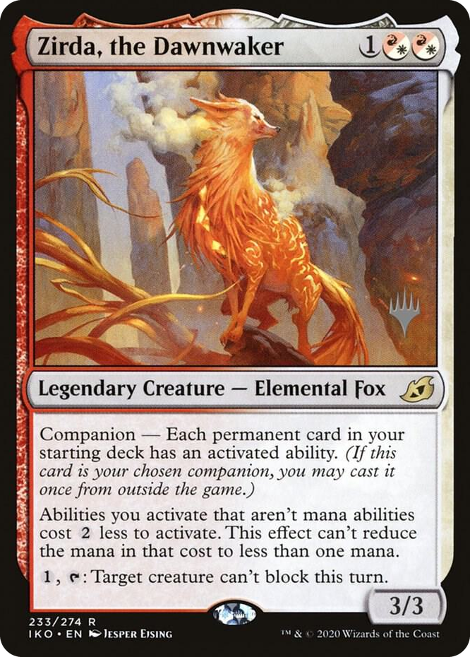 0233 Zirda, the Dawnwaker R Promo Pack: Ikoria