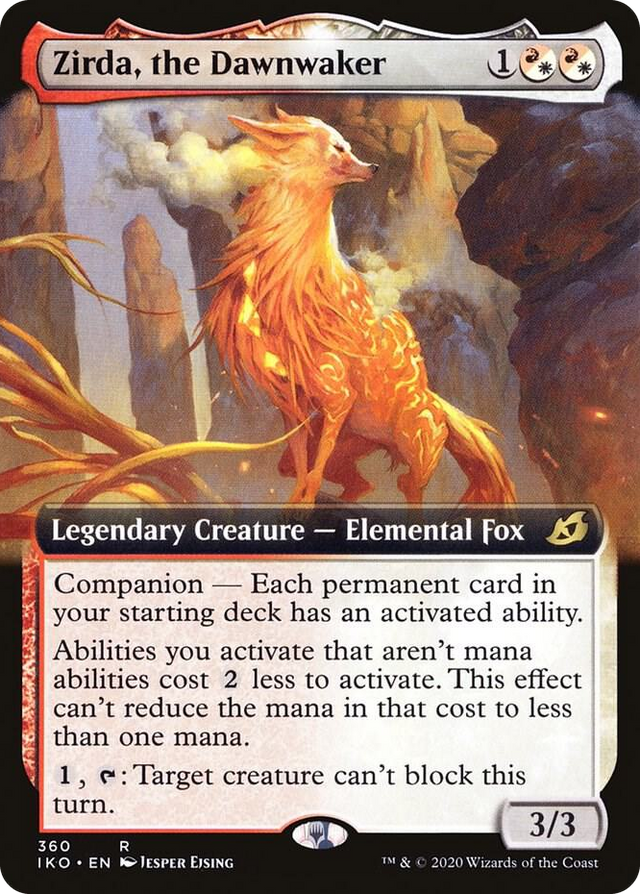 0360 Zirda, the Dawnwaker (Extended Art) R Lair of Behemoths