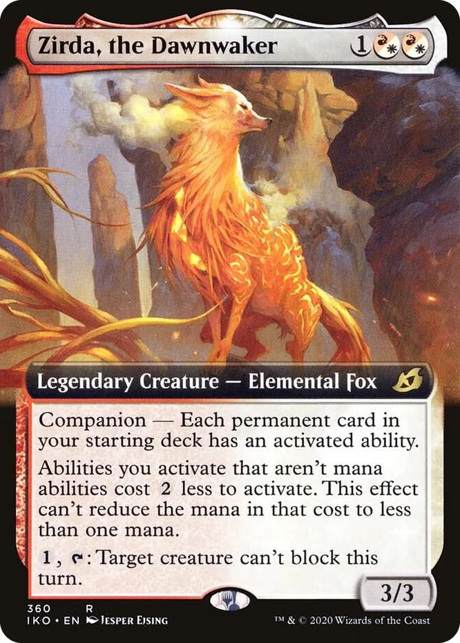 0360 Zirda, the Dawnwaker (Extended Art) R Lair of Behemoths