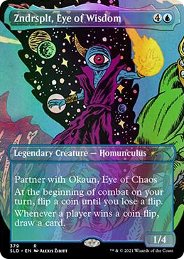Zndrsplt, Eye of Wisdom #379 R - Secret Lair Drop Series Pokemon card