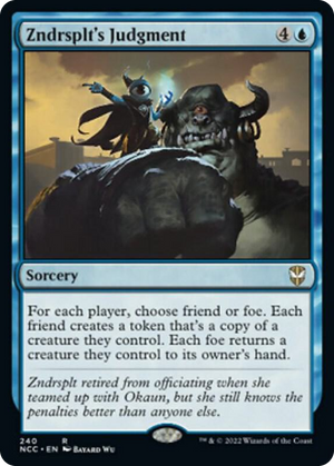 0240 Zndrsplt's Judgment R Commander: Streets of New Capenna