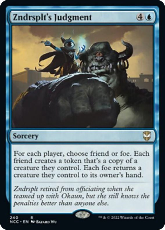 0240 Zndrsplt's Judgment R Commander: Streets of New Capenna