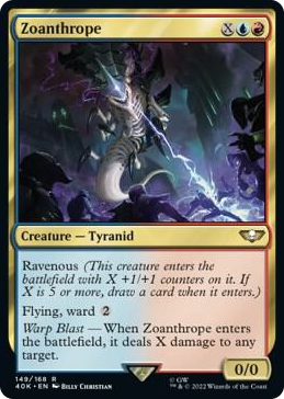 0149 Zoanthrope R Universes Beyond: Warhammer 40,000