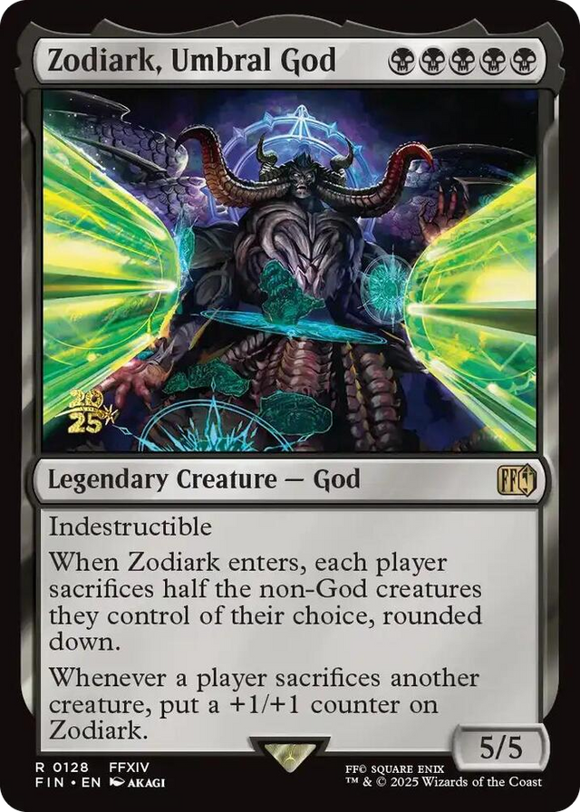 0128 Zodiark, Umbral God R Prerelease Cards