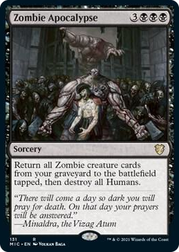 0131 Zombie Apocalypse R Commander: Innistrad: Midnight Hunt