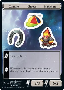 0006 Zombie Cheese Magician T Unfinity