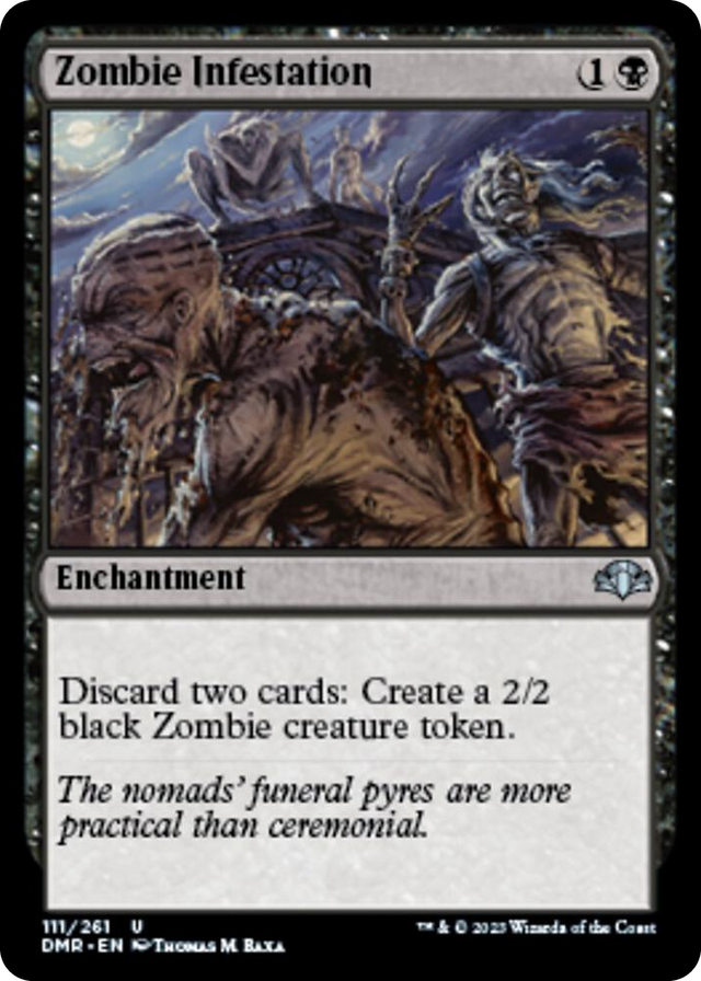 0111 Zombie Infestation U Dominaria Remastered