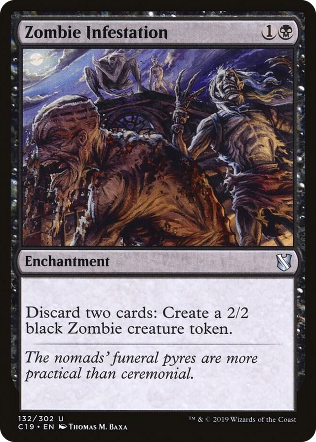 0132 Zombie Infestation U Commander 2019