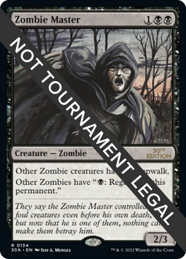 0134 Zombie Master R 30th Anniversary Edition