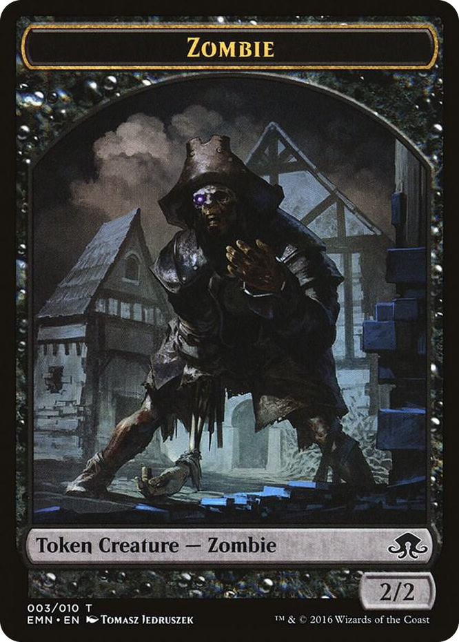 Zombie Token (003) #3 T - Eldritch Moon Pokemon card