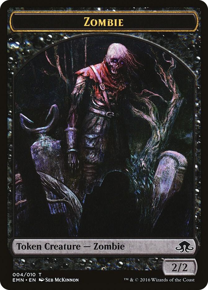 Zombie Token (004) #4 T - Eldritch Moon Pokemon card