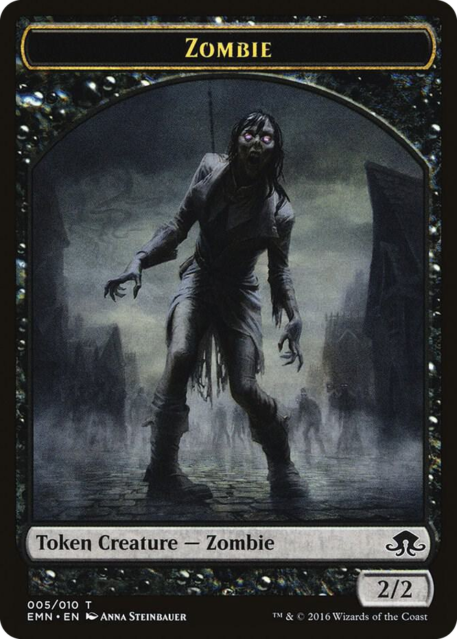 Zombie Token (005) #5 T - Eldritch Moon Pokemon card