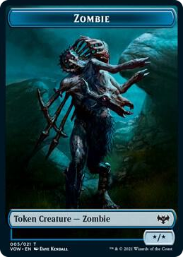 0005 Zombie Token (005) T Innistrad: Crimson Vow