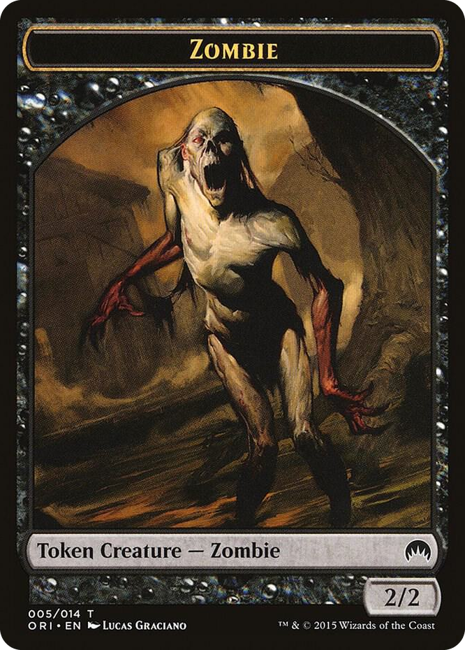 0005 Zombie Token T Magic Origins