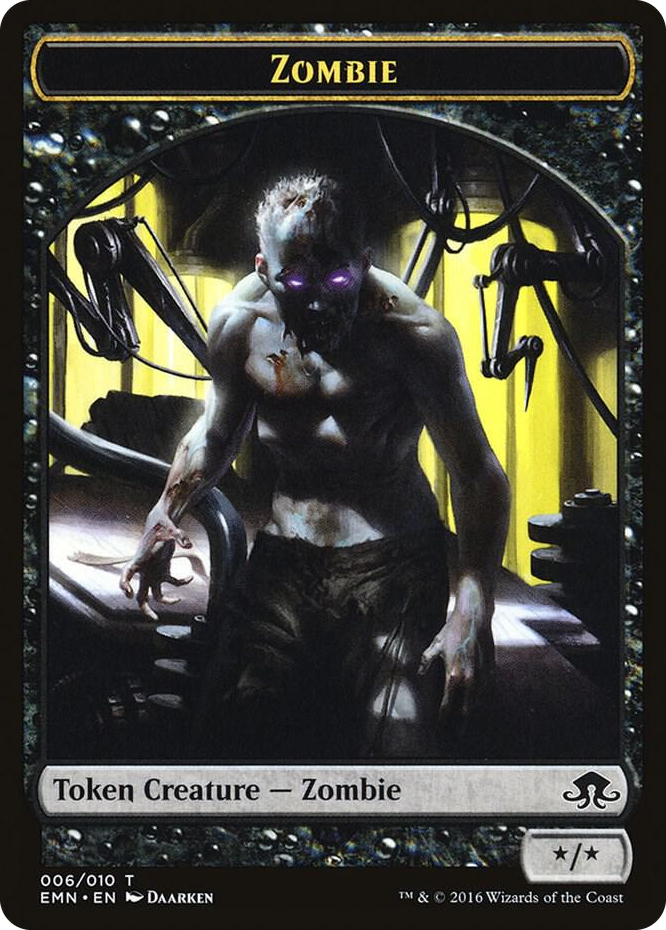 Zombie Token (006) #6 T - Eldritch Moon Pokemon card