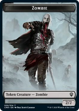 0006 Zombie Token T Commander Legends