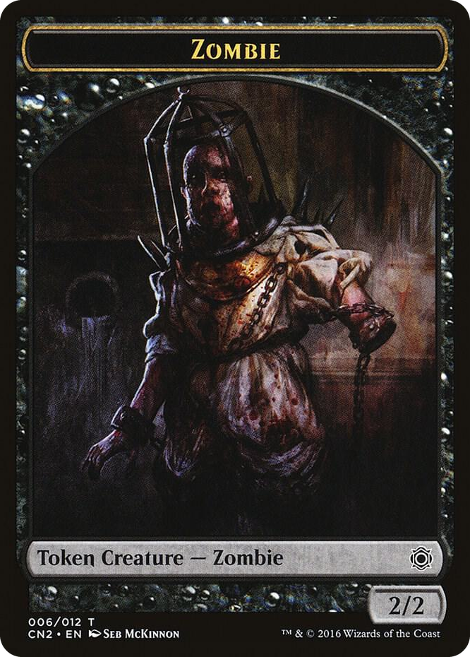 Zombie Token #6 T - Conspiracy: Take the Crown Pokemon card
