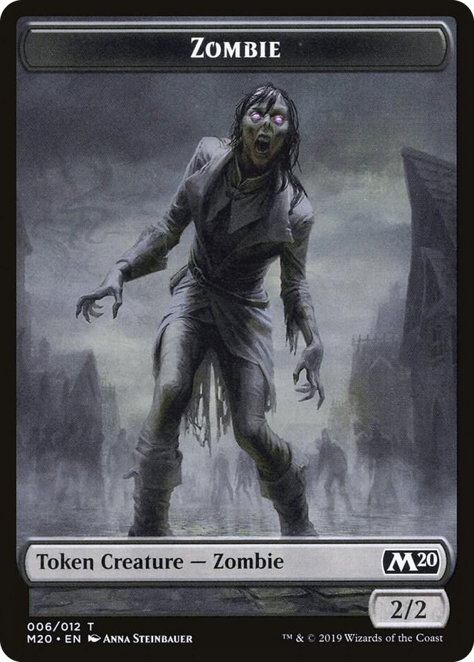 0006 Zombie Token T Core Set 2020
