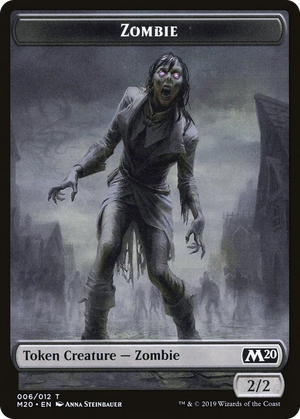 0006 Zombie Token T Core Set 2020