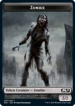 0007 Zombie Token T Core Set 2021