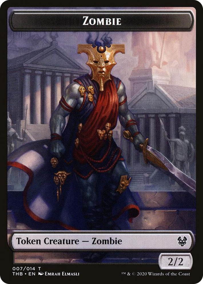 0007 Zombie Token T Theros Beyond Death