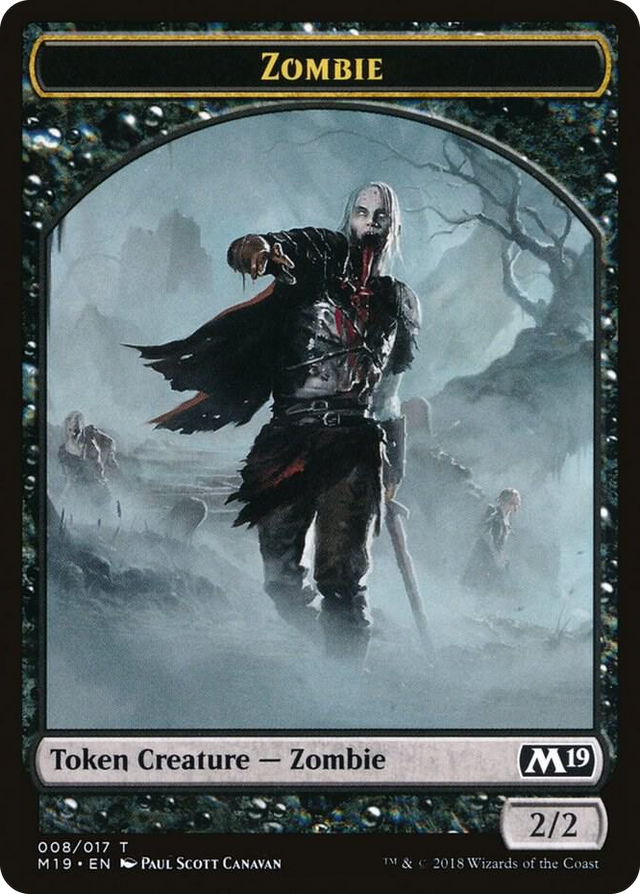 0008 Zombie Token T Core Set 2019