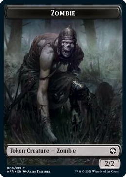 0009 Zombie Token T Adventures in the Forgotten Realms