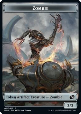 0011 Zombie Token T The Brothers' War