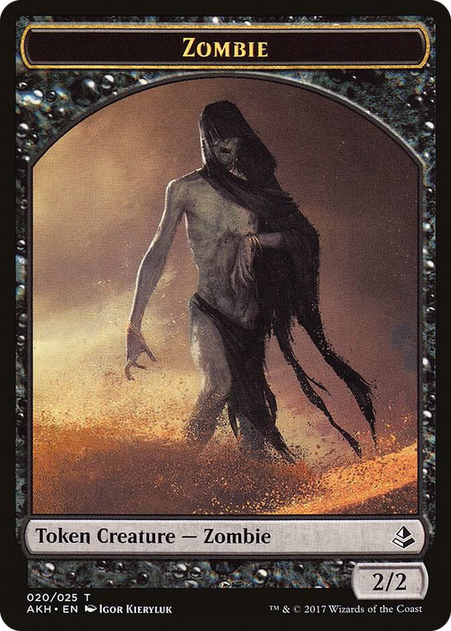 0020 Zombie Token T Amonkhet