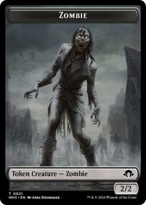 0021 Zombie Token T Modern Horizons 3