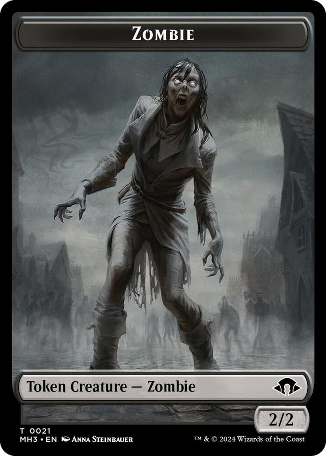 0021 Zombie Token T Modern Horizons 3