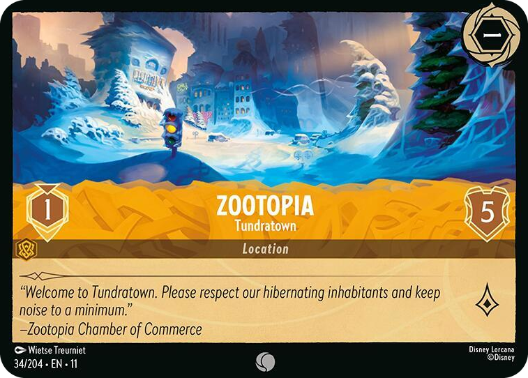 0034 Zootopia - Tundratown Common Winterspell