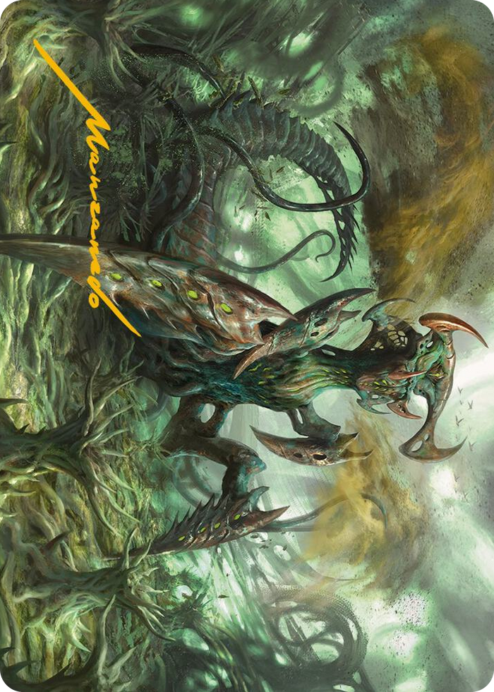 Zopandrel, Hunger Dominus Art Card (Gold-Stamped Signature) #44 S - Art Series: Phyrexia: All Will Be One Pokemon card