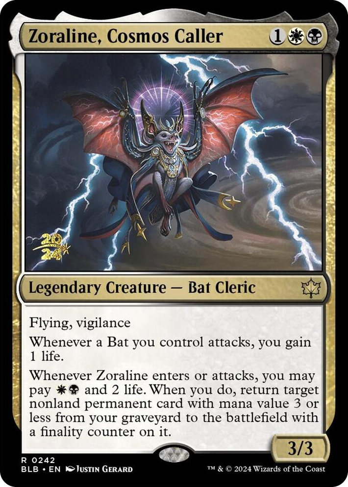 0242 Zoraline, Cosmos Caller R Prerelease Cards
