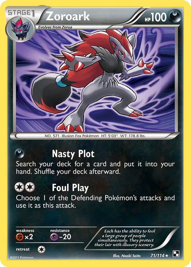 0071 Zoroark Promo Deck Exclusives