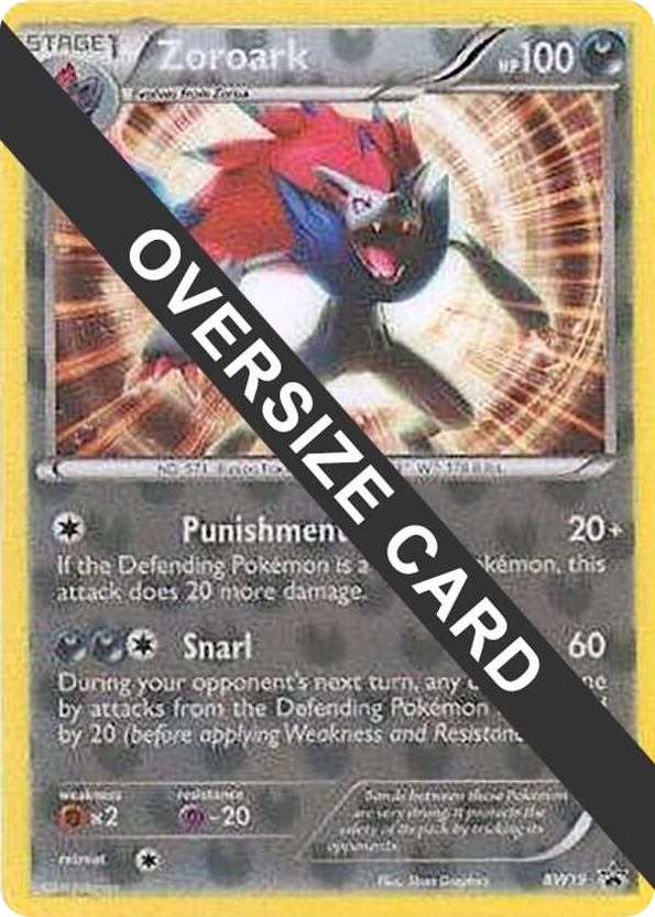 BW019 Zoroark BW - BW19 Promo Jumbo Cards