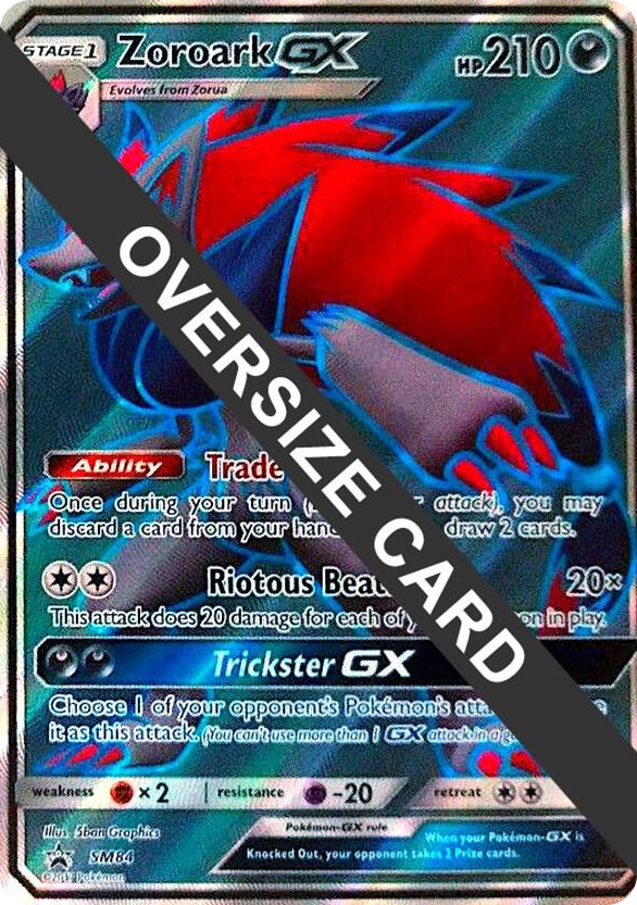 SM084 Zoroark GX - SM84 Promo Jumbo Cards
