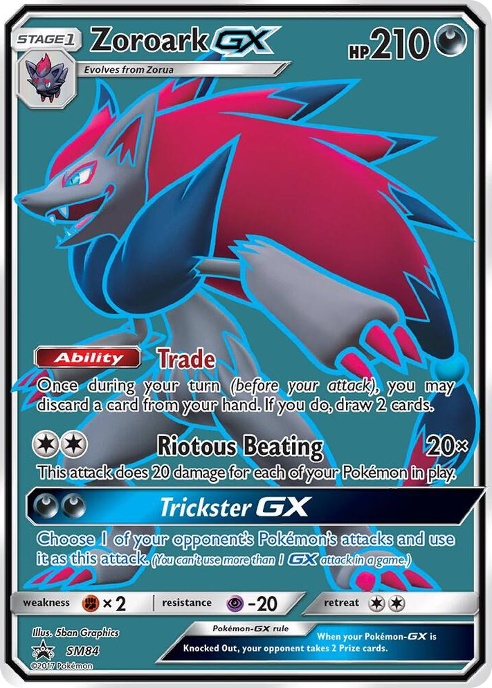 SM084 Zoroark GX - SM84 Promo SM Promos