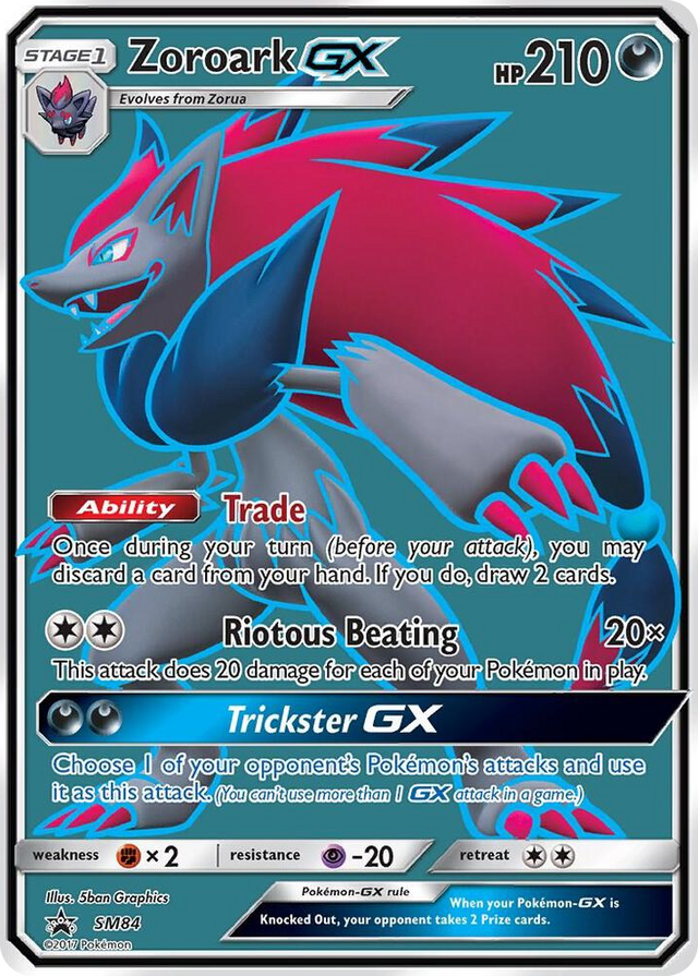 SM084 Zoroark GX - SM84 Promo SM Promos