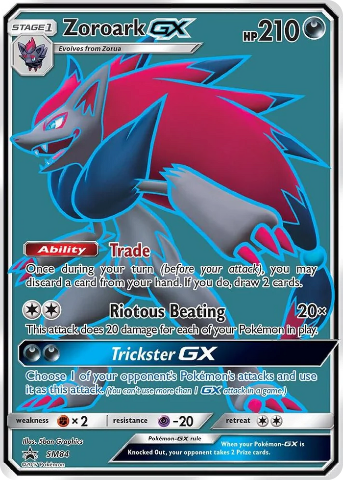 SM084 Zoroark GX - SM84 Promo SM Promos