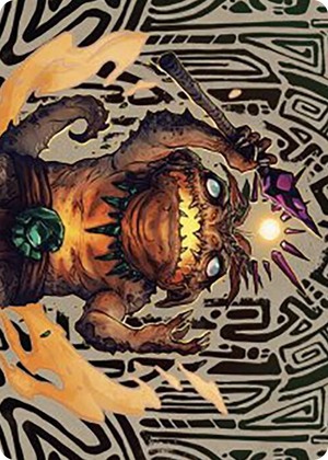 0054 Zoyowa Lava-Tongue Art Card S Art Series: The Lost Caverns of Ixalan