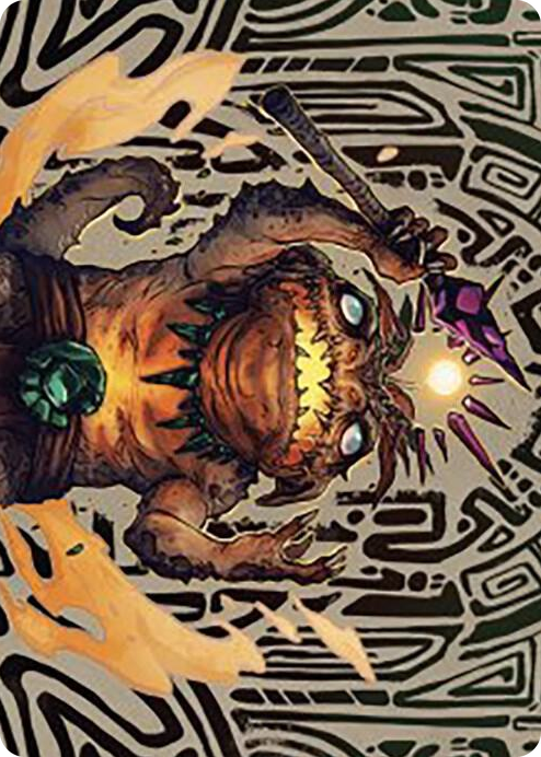 0054 Zoyowa Lava-Tongue Art Card S Art Series: The Lost Caverns of Ixalan