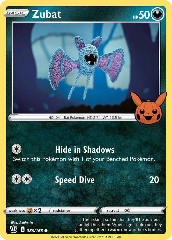 0089 Zubat Promo Trick or Trade BOOster Bundle