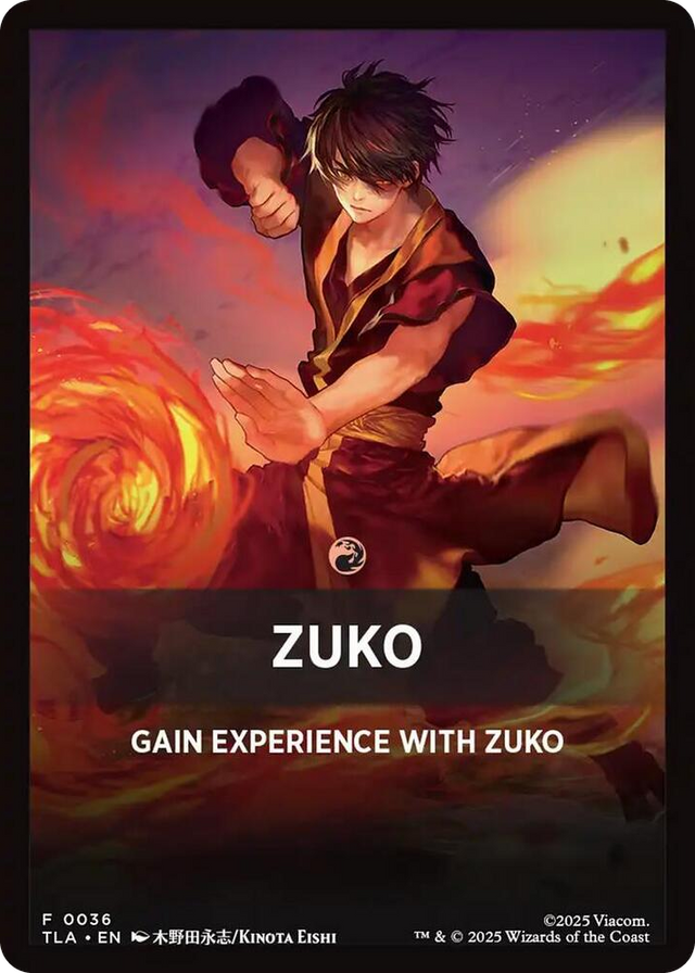 0036 Zuko Theme Card T The Last Airbender