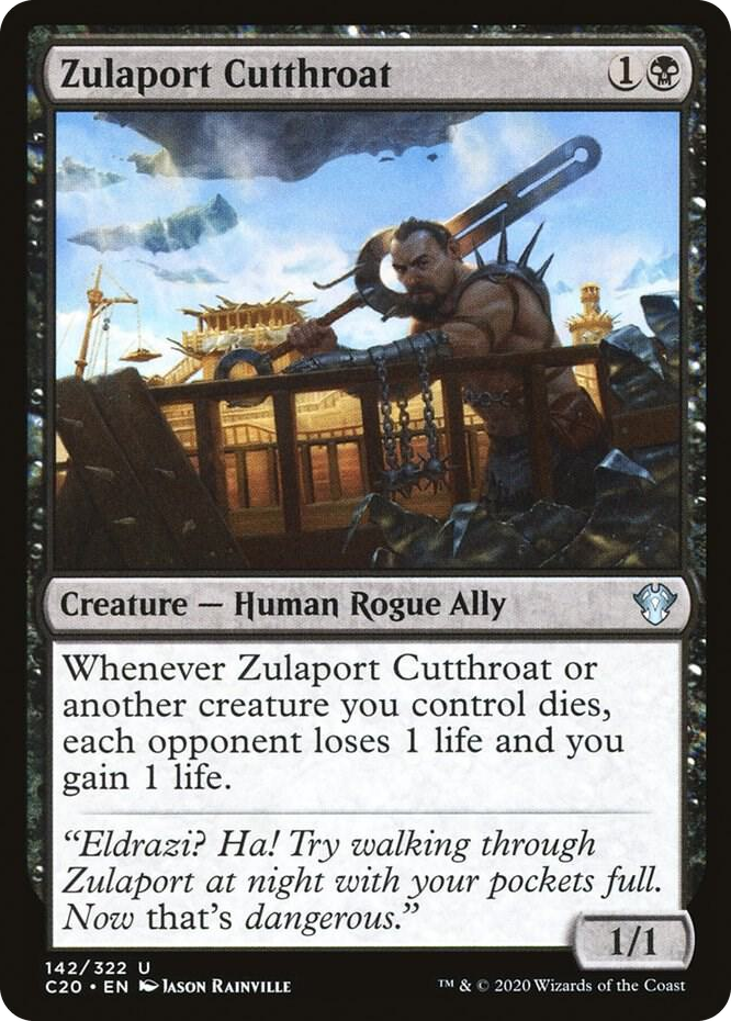 0142 Zulaport Cutthroat U Commander 2020