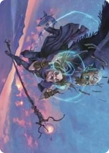0056 Zur, Eternal Schemer Art Card (56/81) S Art Series: Dominaria United